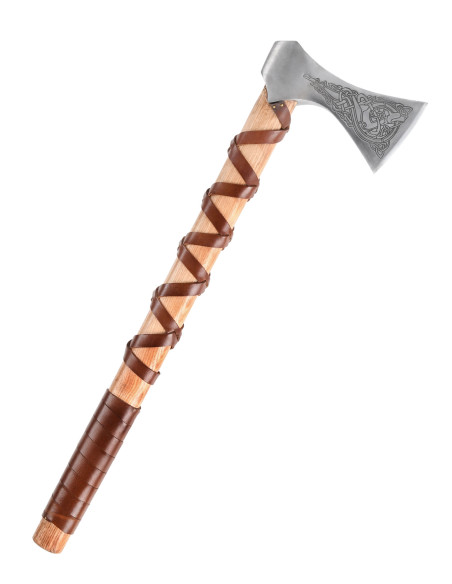Norwegian cast steel ax with...