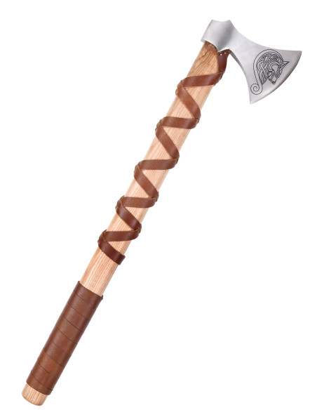 Norwegian cast steel ax with...