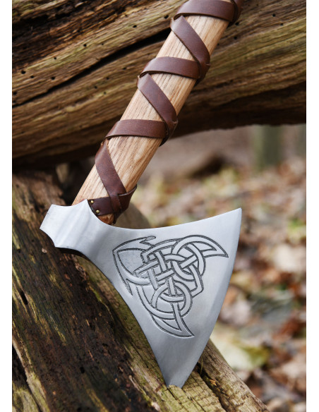 Norwegian cast steel ax with...