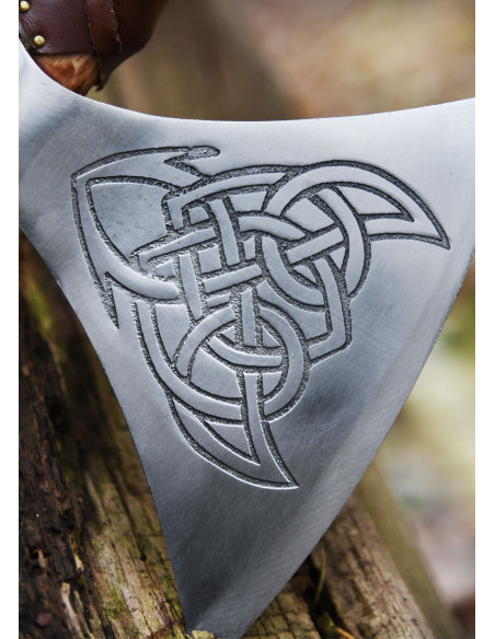 Norwegian cast steel ax with...