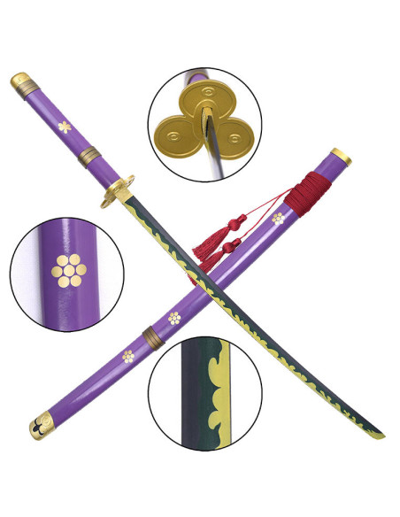 Lilac decorative katana Enma from...