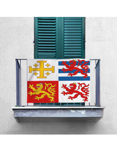 Cypriot Quartered Medieval Banner (70x100 cms.) 2