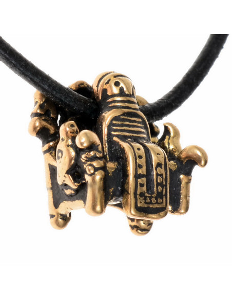 Viking Odin of Lejre Pendant