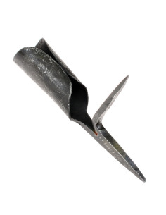 Medieval wrought iron candlestick, 1 candle