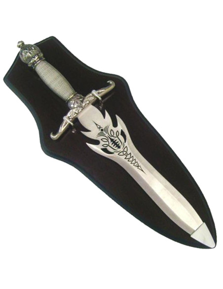 Decorative dagger with support Death... Decorative dagger with support Death...