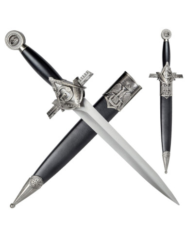 Decorative dagger Masonic symbols (42 cm.)