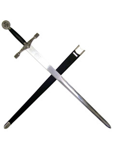 Excalibur decorative sword with scabbard (115 cm.)