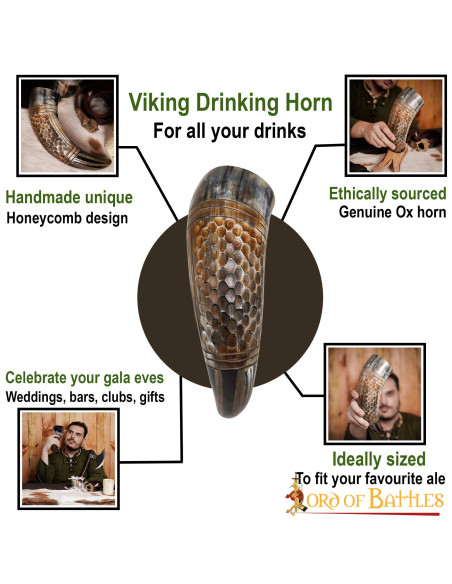 Viking and Medieval drinking horn...