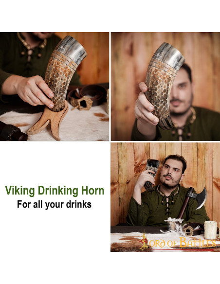 Viking and Medieval drinking horn...