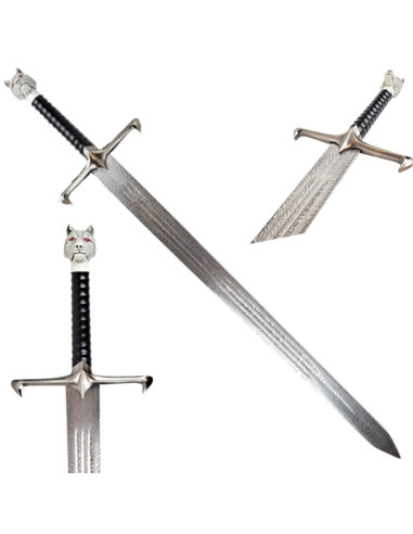 Jon Snow Long Claw Sword, Damascus effect (107 cm.)