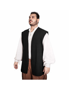 Sea Hunters Pirate Vest - Black