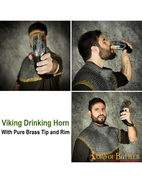 Algiz Viking Horn to drink (400-500 ml.)