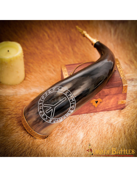 Algiz Viking Horn to drink (400-500 ml.)