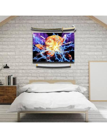 Demon Slayer Zenitsu Agatsuma Banner... Demon Slayer Zenitsu Agatsuma Banner...
