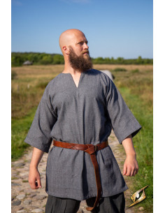 Norse-Viking Arvid Tunic in Gray