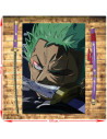 Lilac Katana Pack Zoro Roronoa Enma + Banner, One Piece