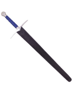 Medieval sword training hand and a half pack with scabbard