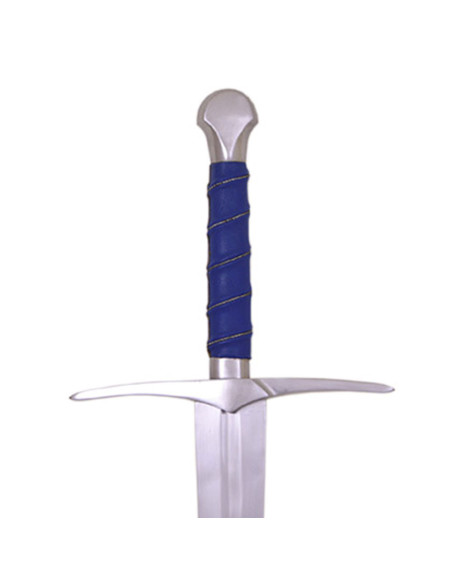 Medieval sword training hand and a...