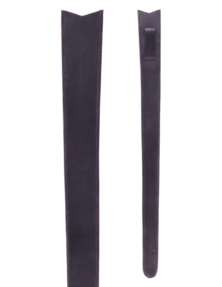 Robust leather scabbard for 2-handed...