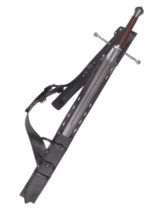 Scabbard to place sword on the back