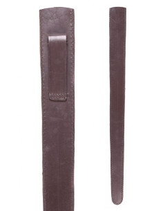 Leather scabbard for viking training sword