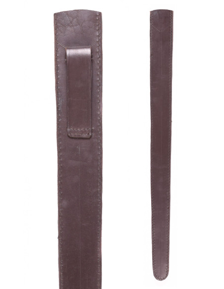 Leather scabbard for viking training...