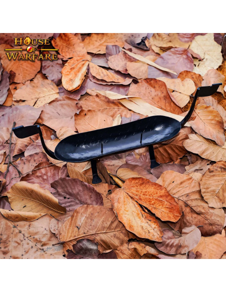 Viking ship wrought iron candle...