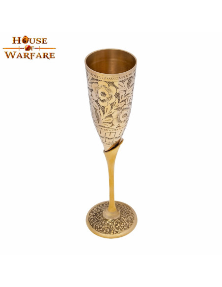 Champagne glass for medieval princely...