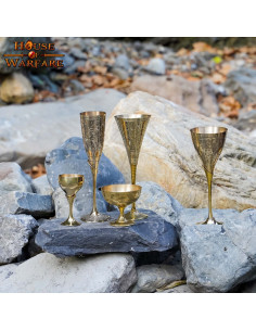 Champagne glass for medieval princely banquet (160 ml.) 2