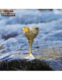 Chalice of the Holy Grail in solid brass (60 ml.) 2