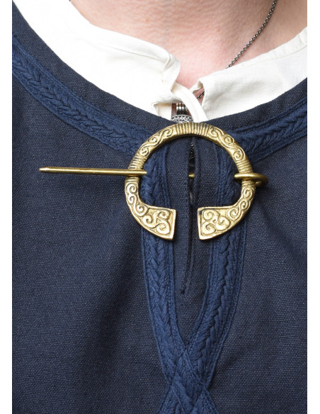 Celtic brooch with fibula type ring,...