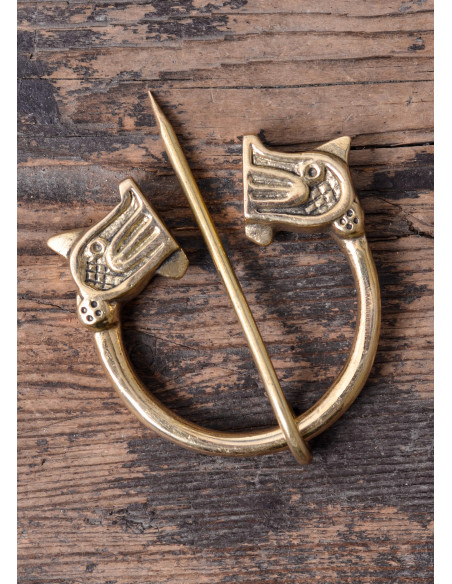 Viking brooch Fibula type with Dragon...