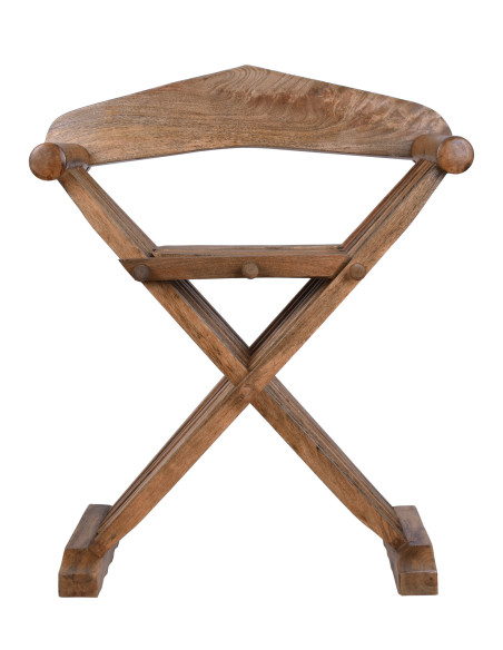 Medieval folding chair Curul, in wood...