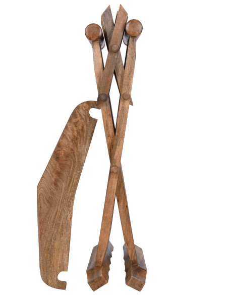 Medieval folding chair Curul, in wood...