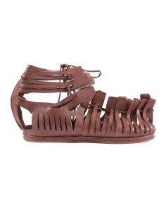 Caligae Roman sandals, light brown leather 2