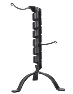 Adjustable braided medieval candlestick (30 cm.)