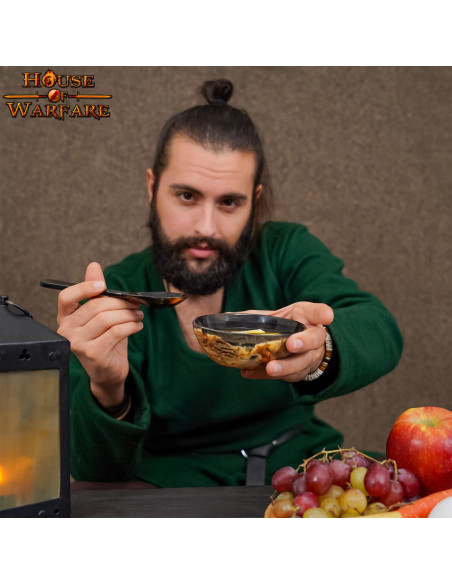 Horn bowl for medieval parties (10.5...