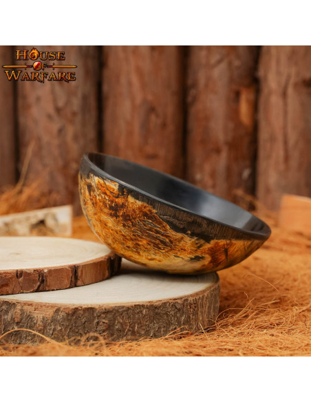 Horn bowl for medieval parties (10.5...