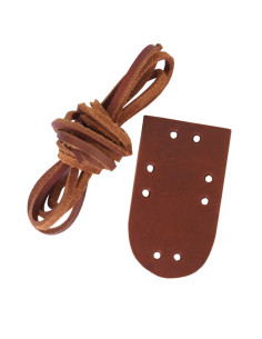 Leather plates for Lamellar armor (16 pieces) 2