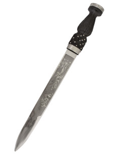 Scottish dagger with engravings on the blade (45 cm.)