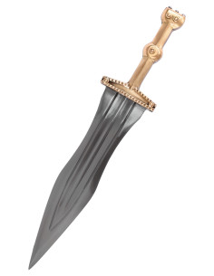 Pugio Romano Leween, with scabbard (37.5 cm.)