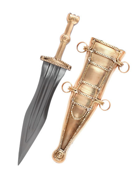 Pugio Romano Leween, with scabbard...