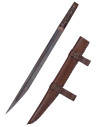 Seax de Beagnoth knife, gold and silver inlay
