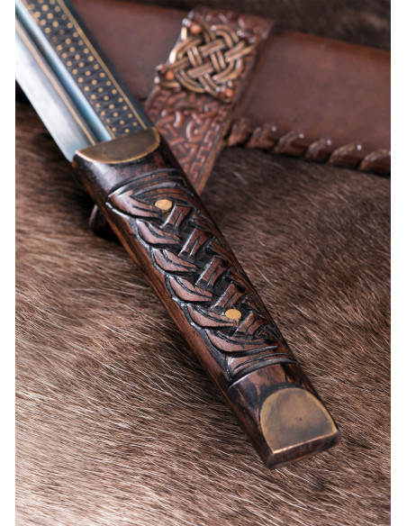 Seax de Beagnoth knife, gold and...