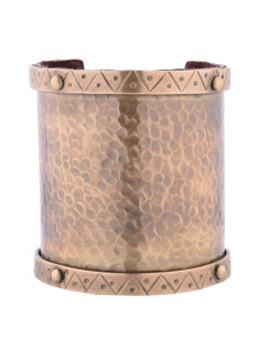Celtic brass bracelet (9.5 cm)