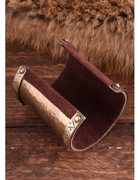 Celtic brass bracelet (9.5 cm)