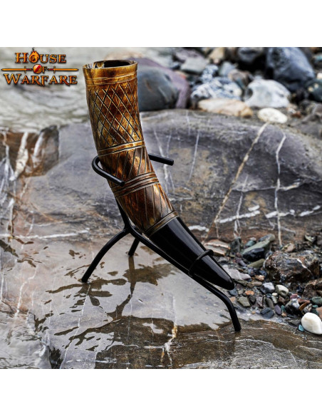 Wrought iron support for horns (15x20...