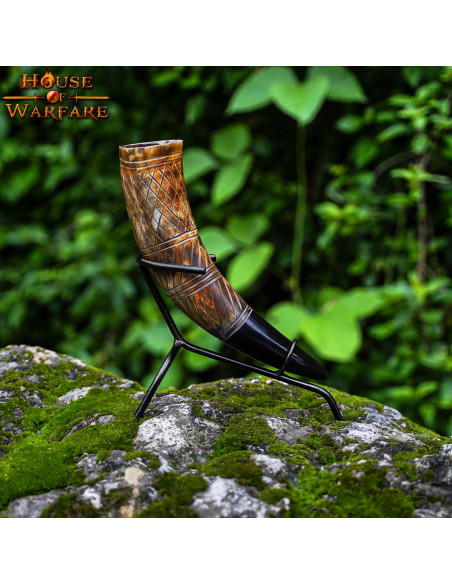 Wrought iron support for horns (15x20...