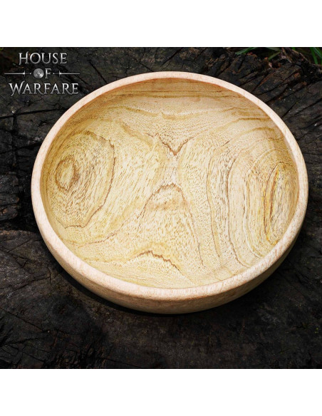 Wooden bowl to eat (4.7x20 cm.)