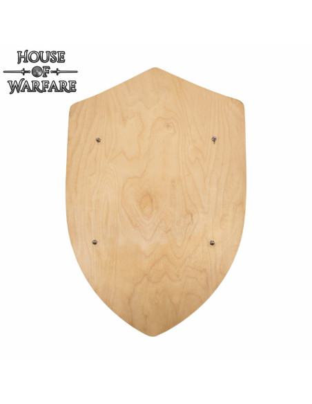 Medieval wooden shield, customizable